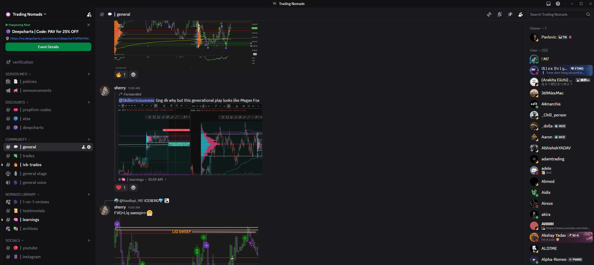 Inside the Trading Nomads Discord community